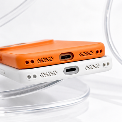 MagSafe-Hülle für Apple iPhone 17 Pro Max, OEM, Echtglas, Blau
