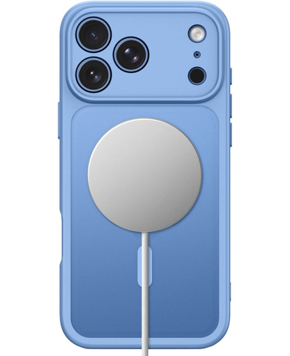 MagSafe-Hülle für Apple iPhone 18 Pro / 17 Pro, Tech-Protect, BasicMag, Mattblau