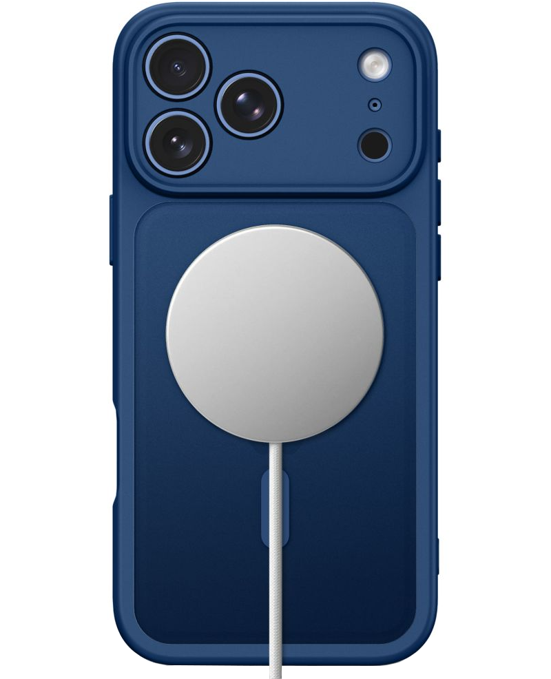 MagSafe-Hülle für Apple iPhone 18 Pro Max / 17 Pro Max, Tech-Protect, BasicMag, Mattes Marineblau