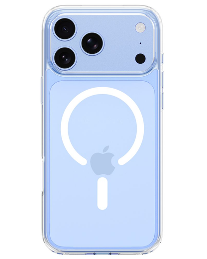 MagSafe-Hülle für Apple iPhone 18 Pro / 17 Pro, Tech-Protect, Flexair Hybrid, Transparent