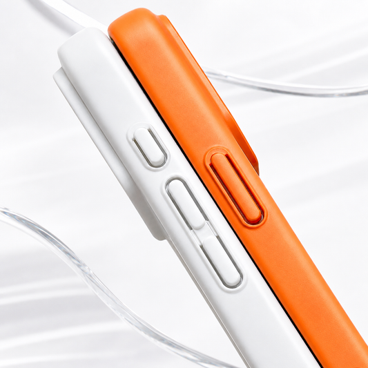 MagSafe-Hülle für Apple iPhone 17 Pro Max, OEM, Echtglas, Blau