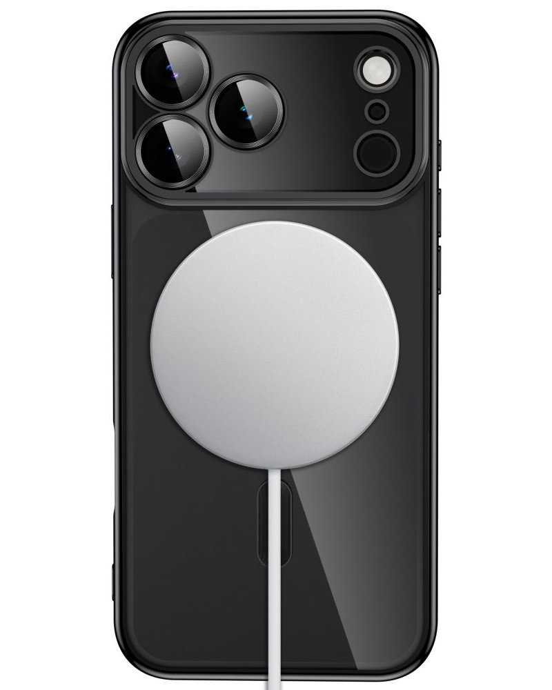 MagSafe-Hülle für Apple iPhone 18 Pro Max / 17 Pro Max, Tech-Protect, Magflex, Satin Schwarz