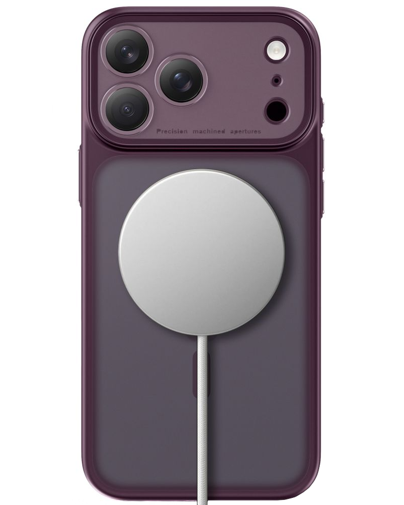 MagSafe-Hülle für Apple iPhone 18 Pro Max / 17 Pro Max, Tech-Protect, MagPrime CC, Mattes Burgunderrot