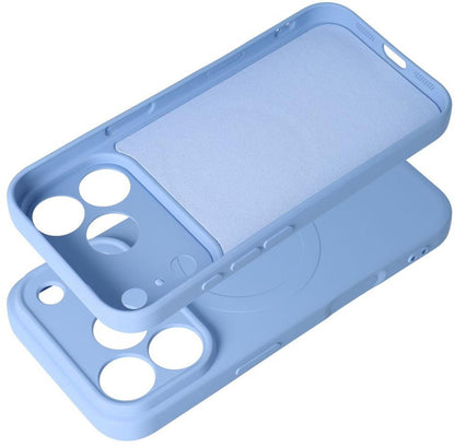 MagSafe-Hülle für Apple iPhone 18 Pro Max / 17 Pro Max, OEM, Silicone Mag, Hellblau