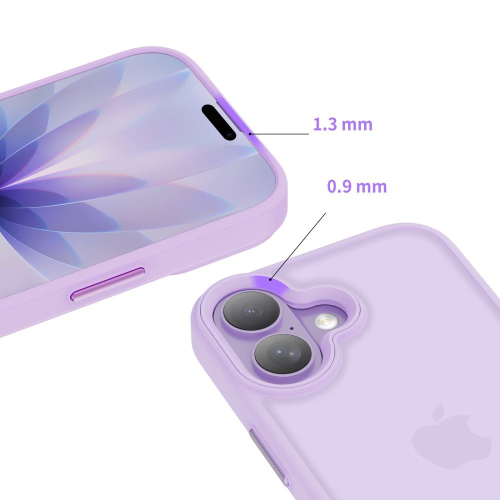 Hülle für Apple iPhone 17, Tech-Protect, Magmat, Matt Lila