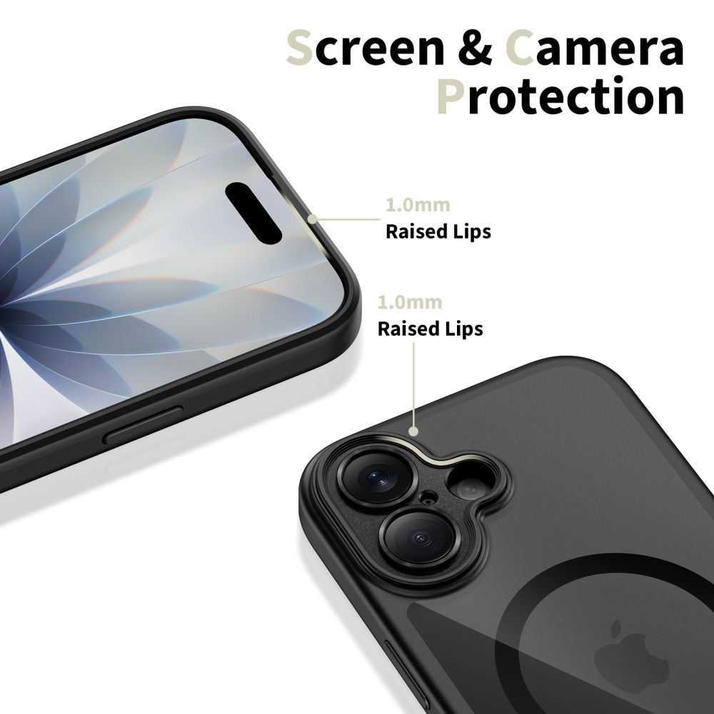 MagSafe Hülle für Apple iPhone 17, Tech-Protect, MagPeak, Schwarz