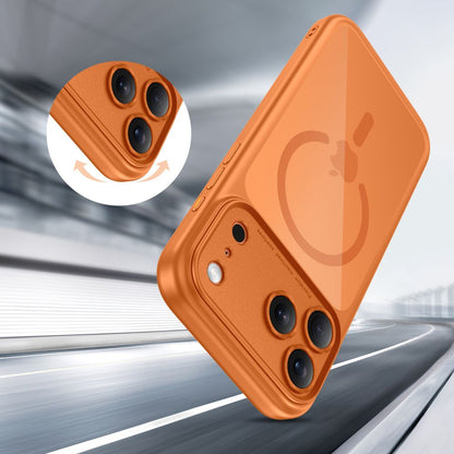 MagSafe Hülle für Apple iPhone 17 Pro Max, Tech-Protect, MagPeak, Orange