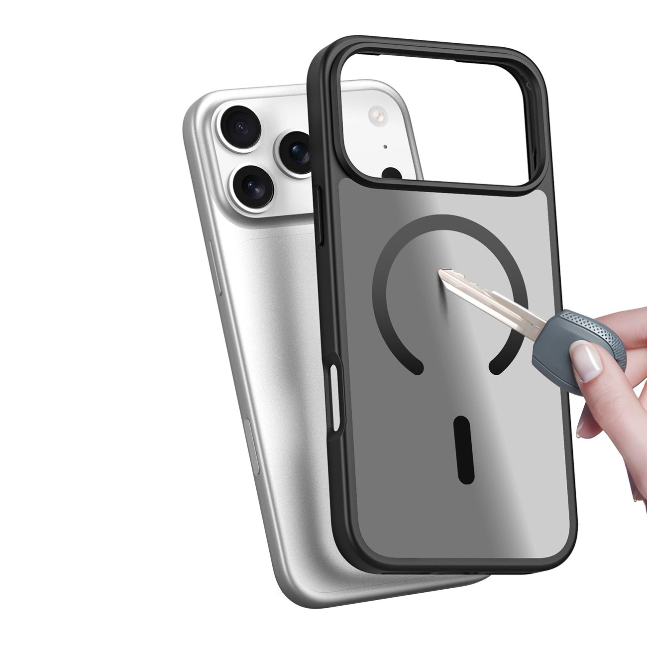 MagSafe Hülle für Apple iPhone 17 Pro, DUX DUCIS, Yind, Schwarz