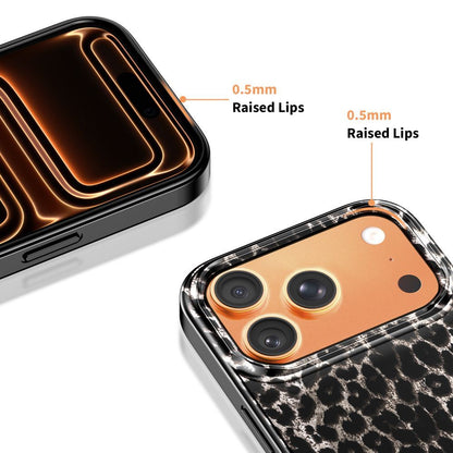 MagSafe Hülle für Apple iPhone 17 Pro, Tech-Protect, Lamano Leopard, Schwarz