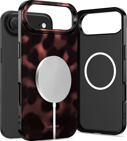 MagSafe Hülle für Apple iPhone 17 Air, Tech-Protect, Lamano Panther, Schwarz