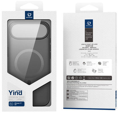 MagSafe Hülle für Apple iPhone 17 Air, DUX DUCIS, Yind, Schwarz