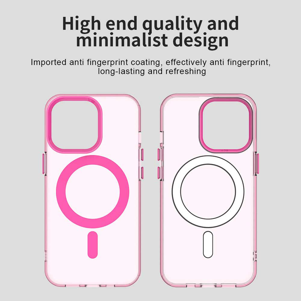 MagSafe-Hülle für Apple iPhone 12 Pro Max, Techsuit, CandyCase, Rosa