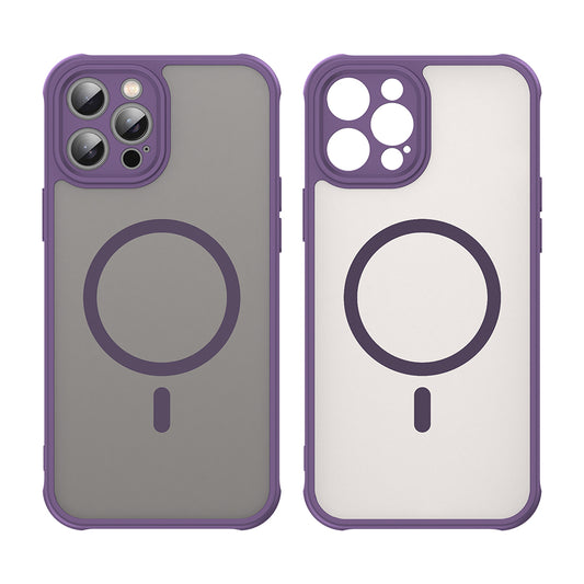MagSafe-Hülle für Apple iPhone 12 Pro, Techsuit, HaloFrost II, Lila