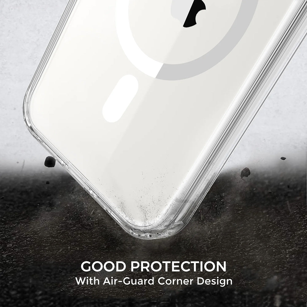 MagSafe-Hülle für Apple iPhone 13, Techsuit, Pro, Transparent