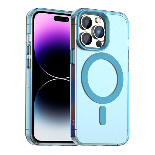 MagSafe Case for Apple iPhone 14 Pro Max, Techsuit, CandyCase, Blue