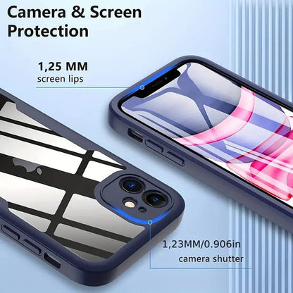 MagSafe Case for Apple iPhone 14 Pro Max, Techsuit, ColorVerse 360, Blue