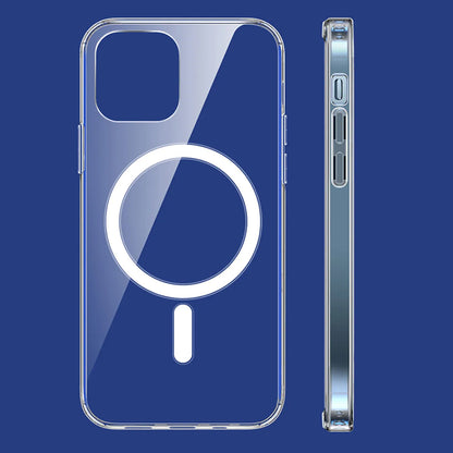 MagSafe-Hülle für Apple iPhone 14 Pro Max, Techsuit, Pro, Transparent