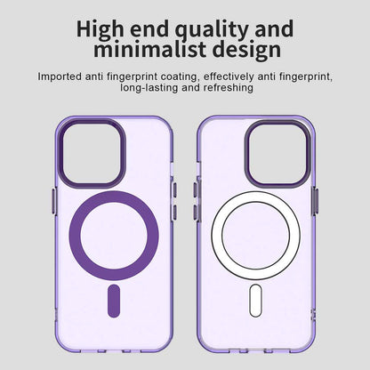 MagSafe-Hülle für Apple iPhone 14 Pro, Techsuit, CandyCase, Lila