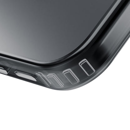 MagSafe-Hülle für Apple iPhone 15, 3MK, Frosty MagCase, Schwarz Satinierte