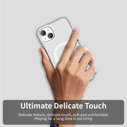MagSafe-Hülle für Apple iPhone 15 Plus, Techsuit, CandyCase, Weiß