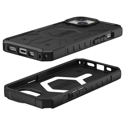 MagSafe-Hülle für Apple iPhone 15 Plus, Urban Armor Gear, Pathfinder, Schwarz