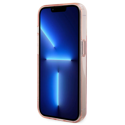 MagSafe Hülle für Apple iPhone 15 Pro, Karl Lagerfeld, Ring Stand Choupette's Head, Rosa