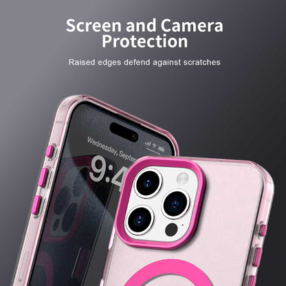 MagSafe Case for Apple iPhone 15 Pro Max, Techsuit, CandyCase, Pink