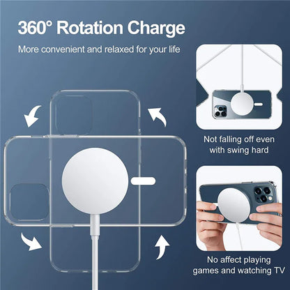 MagSafe Hülle für Apple iPhone 15 Pro Max, Techsuit, Pro, Schwarz