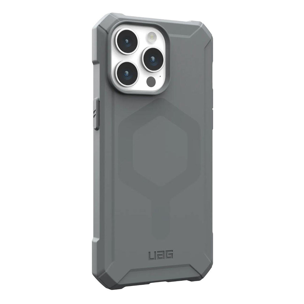 MagSafe-Hülle für Apple iPhone 15 Pro Max, Urban Armor Gear, Essential Armor, Silber