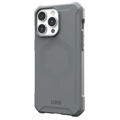 MagSafe-Hülle für Apple iPhone 15 Pro Max, Urban Armor Gear, Essential Armor, Silber