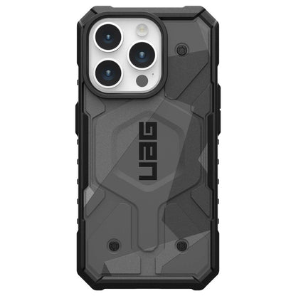 MagSafe-Hülle für Apple iPhone 15 Pro Max, Urban Armor Gear, Pathfinder SE Geo Camo, Tarnmuster