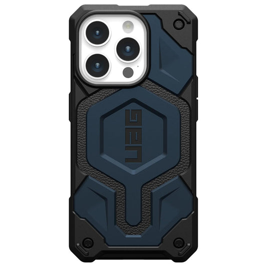 MagSafe-Hülle für Apple iPhone 15 Pro, Urban Armor Gear, Monarch Pro, Marineblau