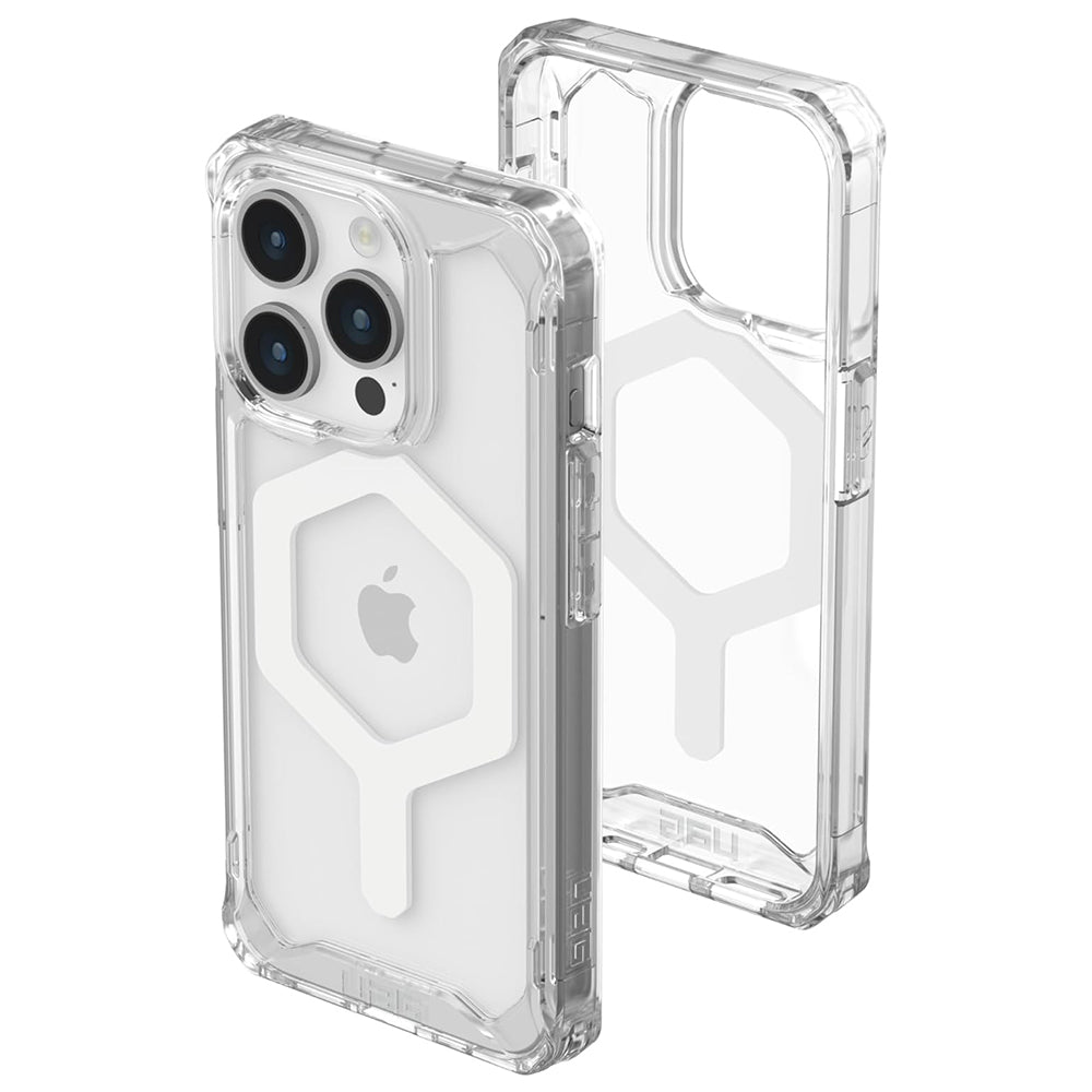 MagSafe-Hülle für Apple iPhone 15 Pro, Urban Armor Gear, Plyo, Weiß