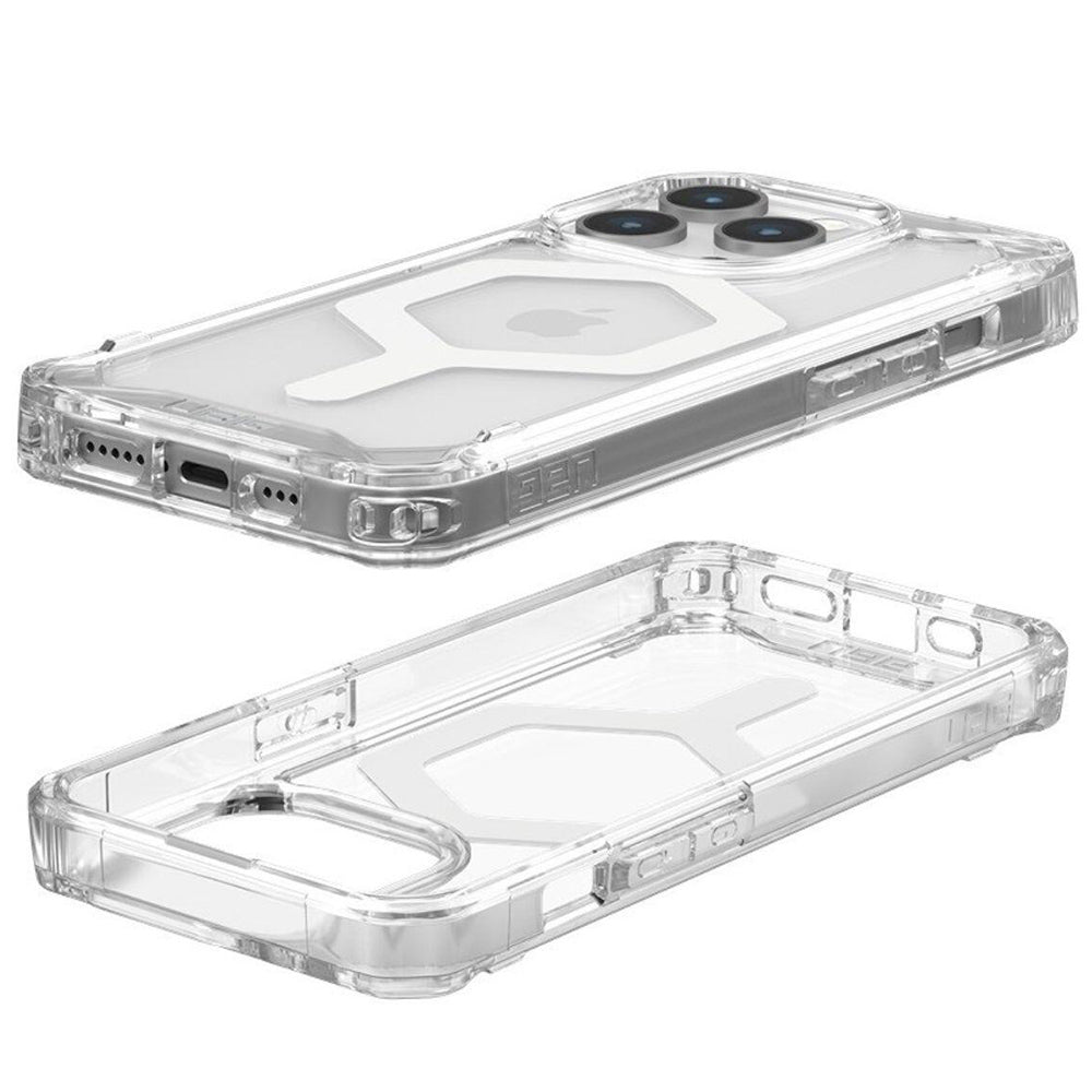 MagSafe-Hülle für Apple iPhone 15 Pro, Urban Armor Gear, Plyo, Weiß