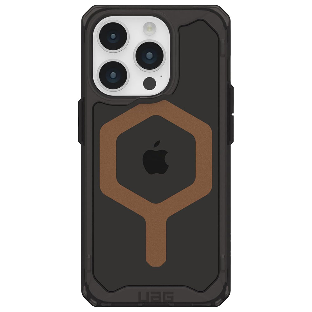 MagSafe-Hülle für Apple iPhone 15 Pro, Urban Armor Gear, Plyo, Braun