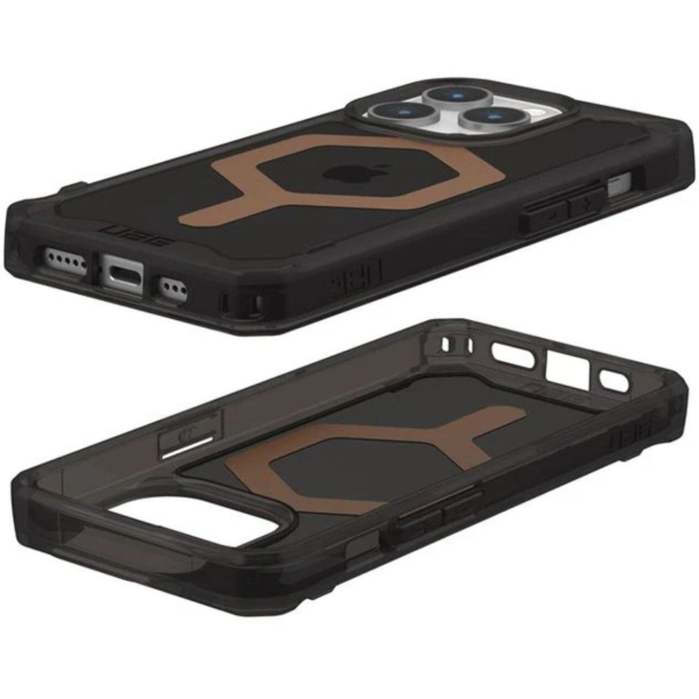 MagSafe-Hülle für Apple iPhone 15 Pro, Urban Armor Gear, Plyo, Braun