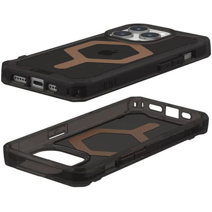 MagSafe-Hülle für Apple iPhone 15 Pro, Urban Armor Gear, Plyo, Braun