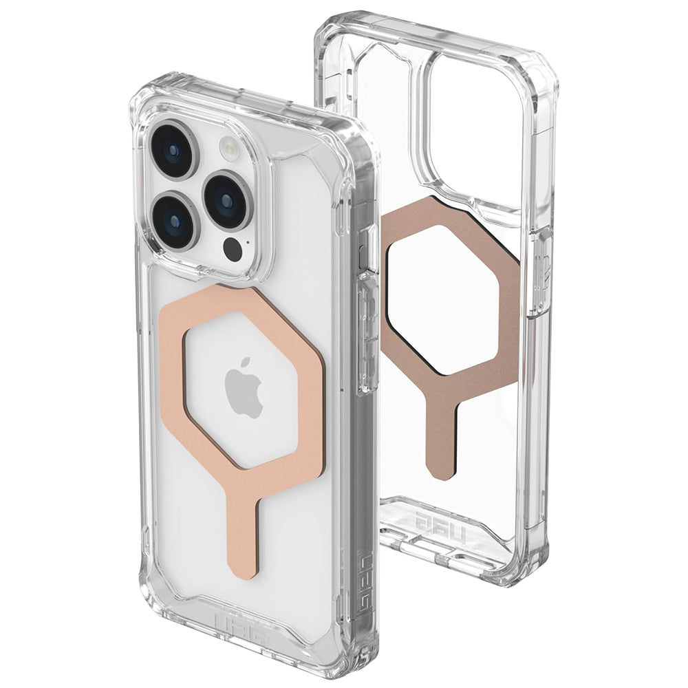 MagSafe-Hülle für Apple iPhone 15 Pro, Urban Armor Gear, Plyo, Roségold