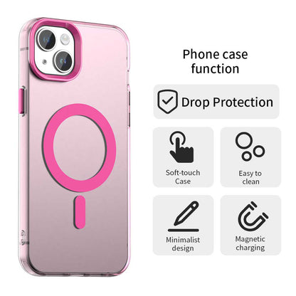MagSafe-Hülle für Apple iPhone 15, Techsuit, CandyCase, Rosa