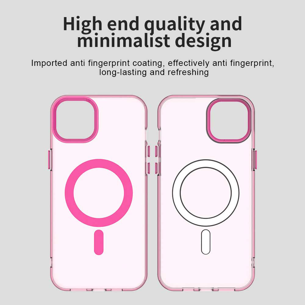 MagSafe-Hülle für Apple iPhone 15, Techsuit, CandyCase, Rosa