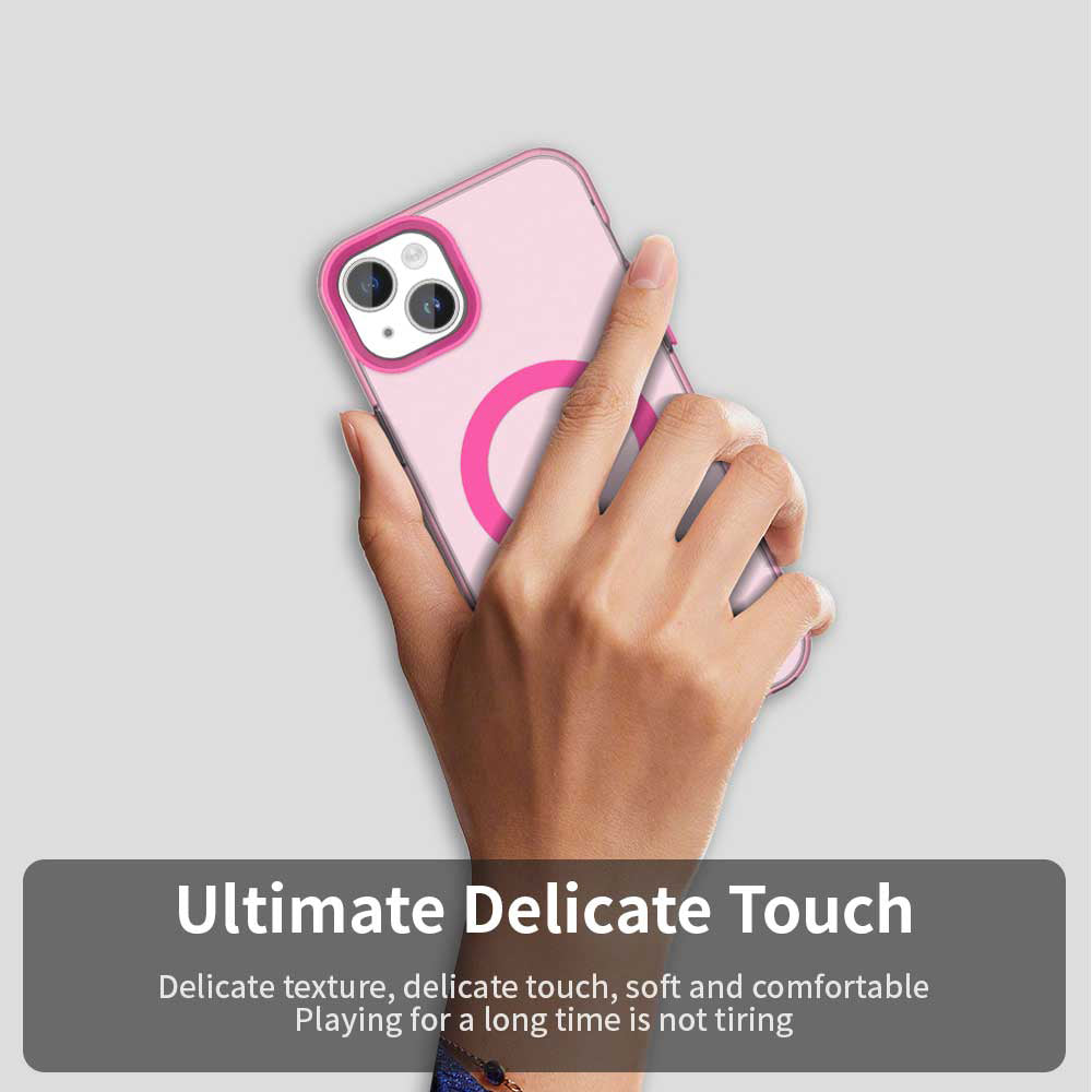 MagSafe-Hülle für Apple iPhone 15, Techsuit, CandyCase, Rosa
