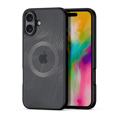 MagSafe-Hülle für Apple iPhone 16 Plus, DUX DUCIS, Aimo, Schwarz