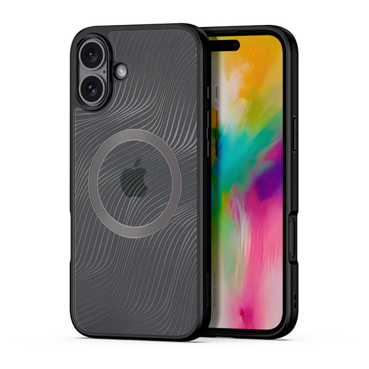 MagSafe-Hülle für Apple iPhone 16 Plus, DUX DUCIS, Aimo, Schwarz