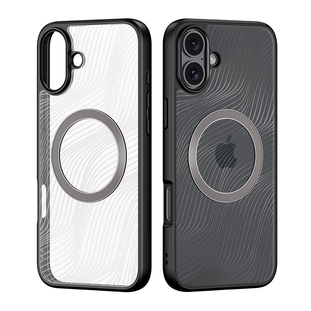 MagSafe-Hülle für Apple iPhone 16 Plus, DUX DUCIS, Aimo, Schwarz