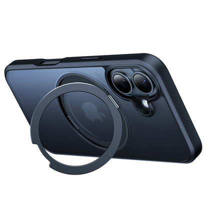 MagSafe Hülle für Apple iPhone 16 Plus, Torras, Ostand Pro, Schwarz