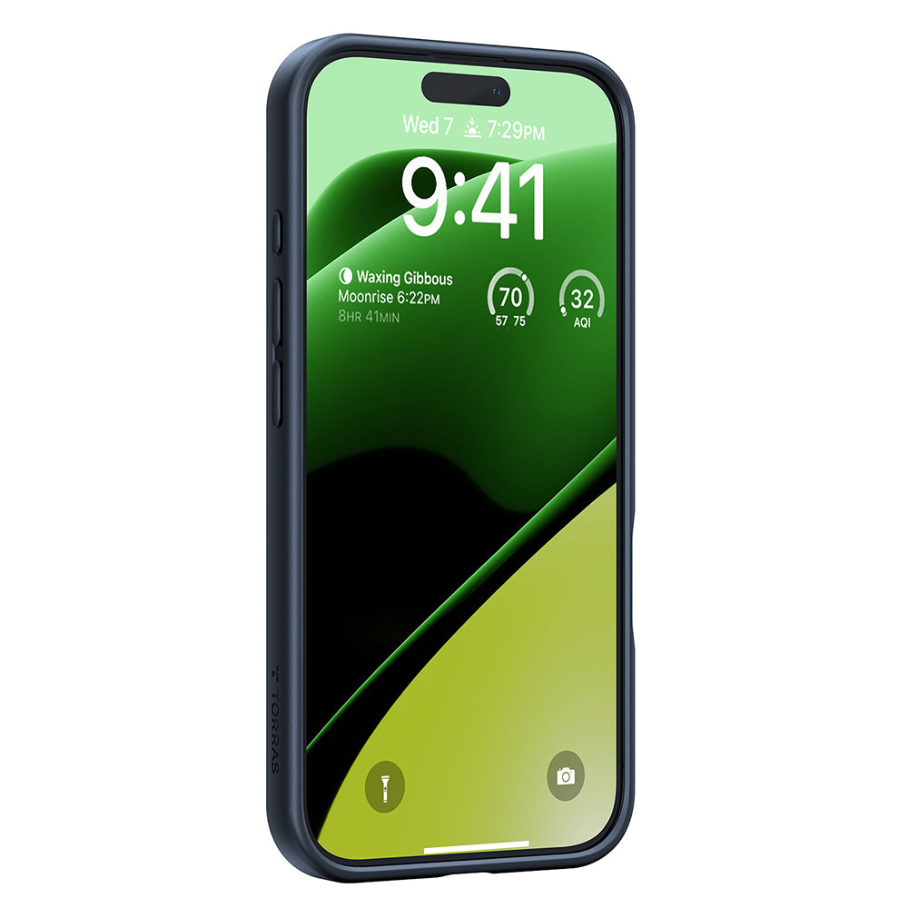 MagSafe Hülle für Apple iPhone 16 Plus, Torras, Ostand Pro, Schwarz