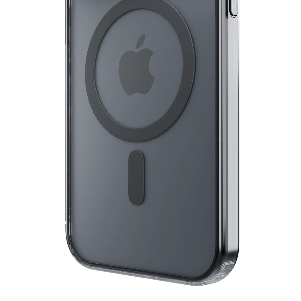 MagSafe-Hülle für Apple iPhone 16 Pro Max, 3MK, Frosty MagCase, Schwarz