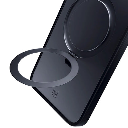 MagSafe-Hülle für Apple iPhone 16 Pro Max, 3MK, Smoke MagStand, Schwarz