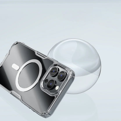 MagSafe-Hülle für Apple iPhone 16 Pro Max, Nillkin, Nature Pro, Transparent
