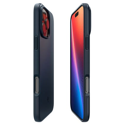 MagSafe Case for Apple iPhone 16 Pro Max, Spigen, Thin Fit, Blue